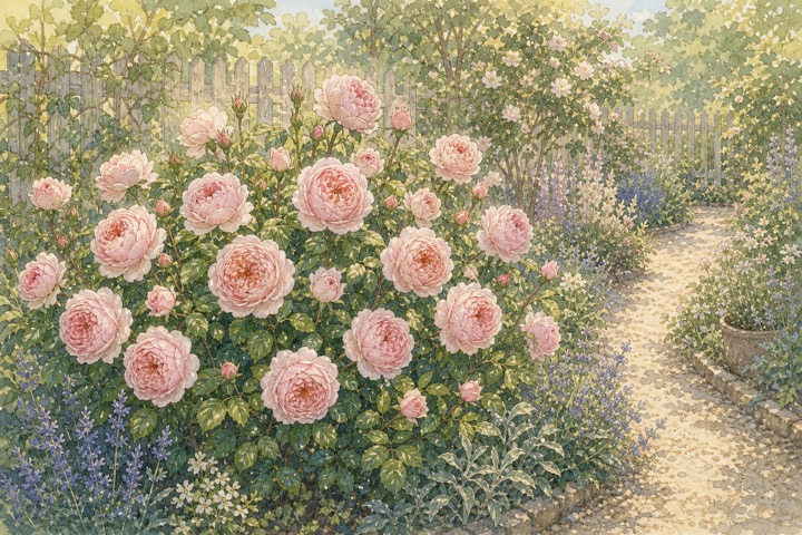 オリビア・ローズ・オースチンの花姿イメージ