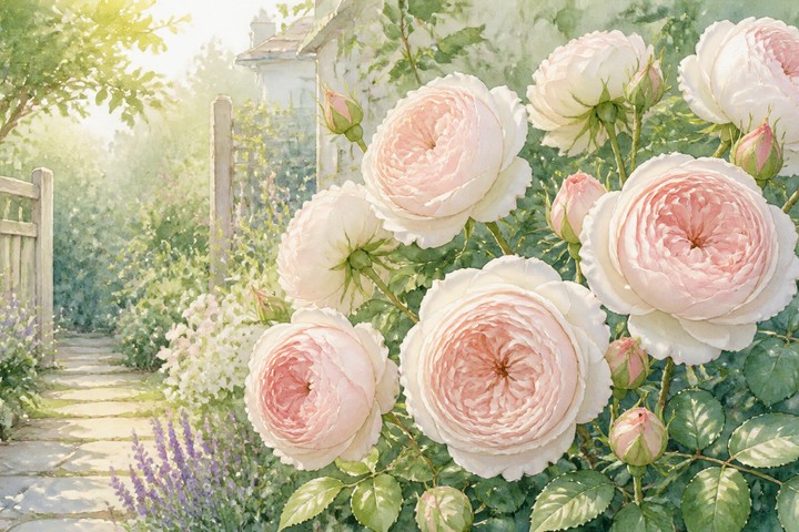 クリスティアーナの花色と雰囲気のイメージ