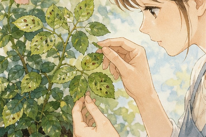 鉢植えで育てやすいバラ10選 本文イラスト 5