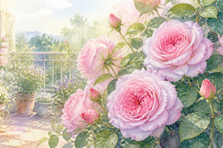 夢香の花色と香りのイメージ