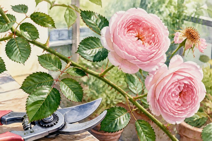 夢香の花後管理のイメージ